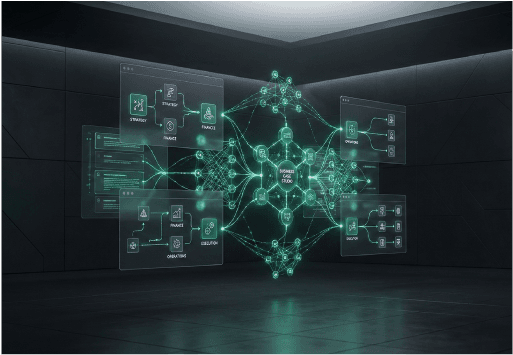 AI Agent Network Visualization